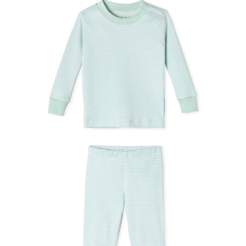 LAKE | Pima Cotton Pajamas | Baby Long-Long Set | Hydrangea