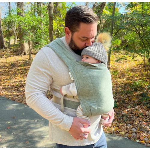 Green Baby Carrier | Ergonomic Soft Structured Carrier