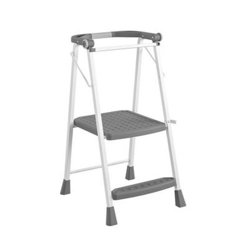 Cosco 2-step Kitchen Stepper™ Folding Steel And Resin Step Stool, Green