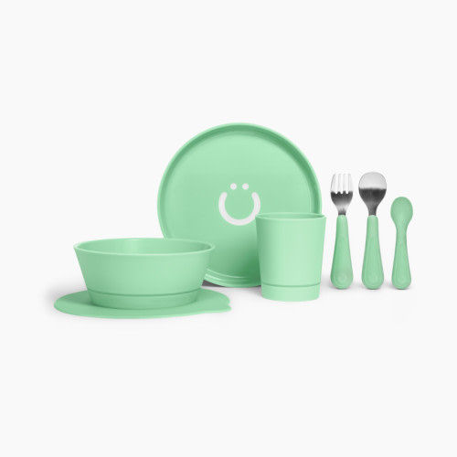 Ubbi 7-Piece Toddler Feeding Set - Sugar Snap