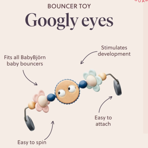 BabyBjörn Toy for Bouncer – Googly eyes
