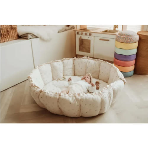 Moon Bloom Organic Cotton Playmat