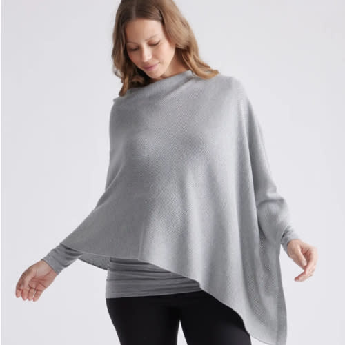 Lightweight Cotton Cashmere Nursing Shawl