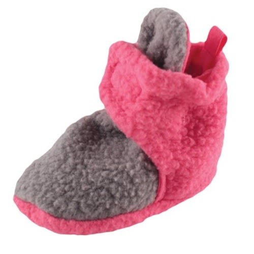 Scooties Fleece Booties by Luvable Friends