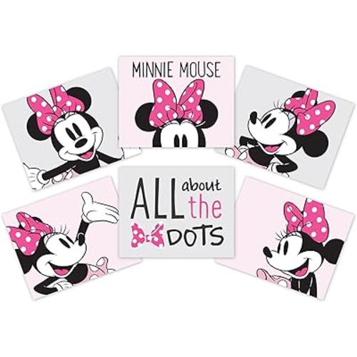 Lambs & Ivy Disney Baby Minnie Mouse Unframed Nursery/Child Wall Art