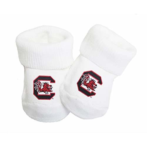 South Carolina Gamecocks Baby Toe Bootie Socks 0-9 Months