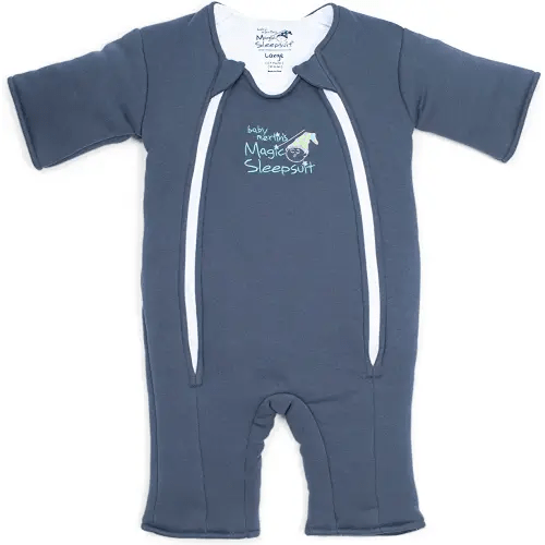 Baby Merlin's Magic Sleepsuit - 100% Cotton Baby Transition Swaddle - Baby Sleep Suit - Night Sky - 6-9 Months