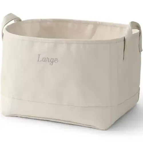Small Canvas Storage Tote | Lands' End