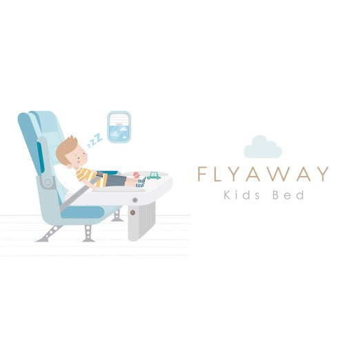Flyaway Designs: Flyaway Kids Bed - Help your child sleep on flights!