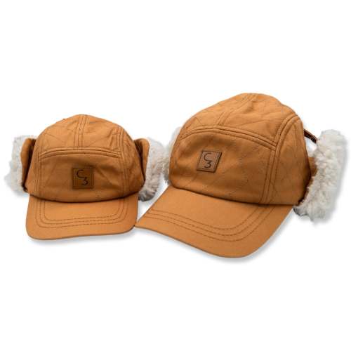 Quilted Storm Hat with Ear Covers (Infant-Adult) – Cowkid Clothing Company