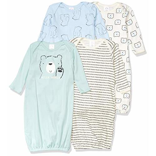 Gerber Baby Boy and Girls 4-Pack Sleeper Gown