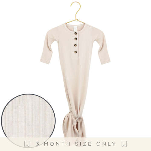 Cove Ribbed Knotted Gown