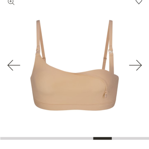 FITS EVERYBODY MATERNITY NURSING SCOOP BRALETTE | CLAY