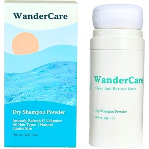 Dry Shampoo Volume Powder | Jumbo Size | Instant Refresh | Up to 300 uses | All Natural & Eco-friendly