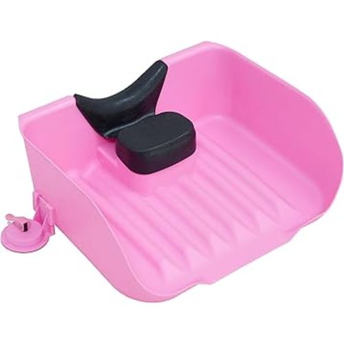 Portable Shampoo Basin for Children,The Elderly,Pregnant Woman,Friends Tear Free Hair Wash at Home(Pink)
