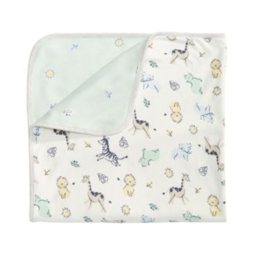 Baby Boys Cotton Safari Blanket, Created for Macy's