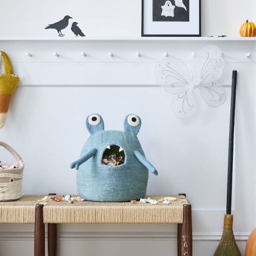 Halloween Felt Monster Candy Bowl
