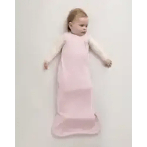 Bamboo Sleep Bag 2.5 TOG in Pale Pink, Size Small