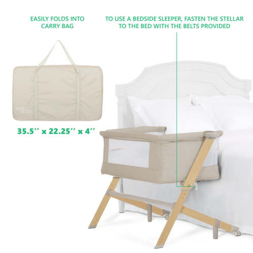 Evolur Stellar Bassinet & Bedside Sleeper — buybuy BABY