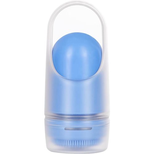 Ubbi Sunsqueeze Sunscreen Applicator, Refillable Roll On, Soft Silicone Bristles for Babies and Toddlers, Easy to Clean, Dishwasher Safe, TSA-Approved, Holds 3.38 Fluid Ounces, Blue