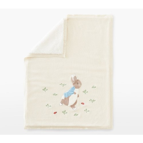 Peter Rabbit™ Heirloom Baby Blanket | Pottery Barn Kids