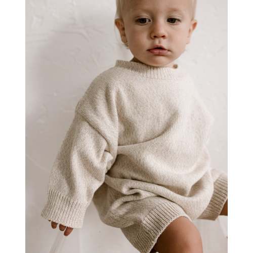 ‘ Oatmeal ‘ Knit Playsuit