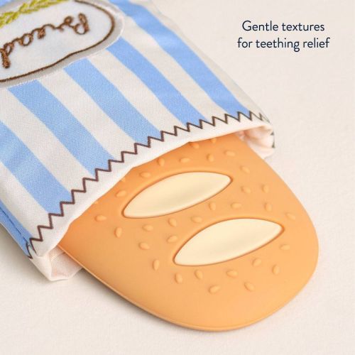 Itzy Ritzy Teensy Crinkle Baby Teether - Baguette