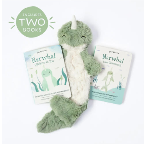 Encourage Growth Mindset In Kids - Narwhal Set – Slumberkins