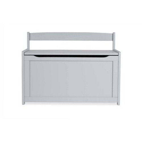 Melissa & Doug Wooden Toy Chest - Gray
