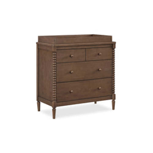 Saint 4 Drawer Dresser with Changing Top and Interlocking Drawers | Delta Children