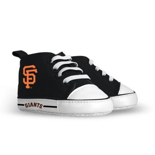 BabyFanatic Pre-Walkers High-Top Unisex Baby Shoes - MLB San Francisco Giants