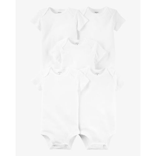 Baby 5-Pack Short-Sleeve Bodysuits - Carter's | Carter's