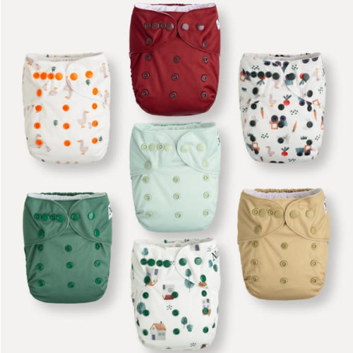 Nora’s Nursery Cloth Pocket Diapers “On the Farm”