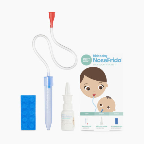 FridaBaby NoseFrida SnotSucker Saline Kit
