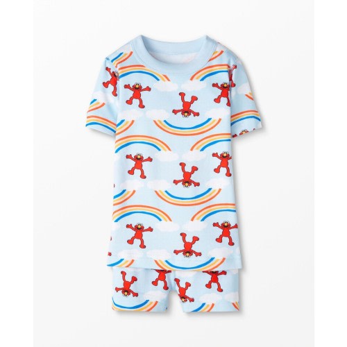 ADDIE- Sesame Street Summer Short John Set