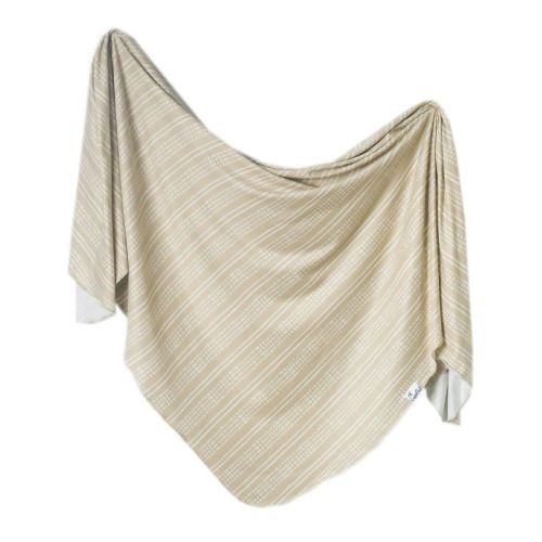 Copper Pearl Knit Swaddle Blanket - Briar