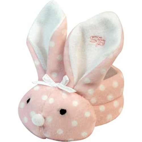 Boo Boo Bunnie Comfort Toy and Boo Cube, Baby Girl Polka Dot, 4 Inch
