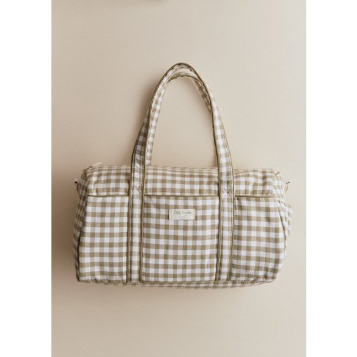 Diaper Bag - Green Gingham
