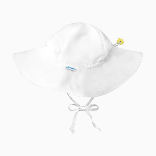 GREEN SPROUTS Eco Brim Hat - White, 0-6 Months