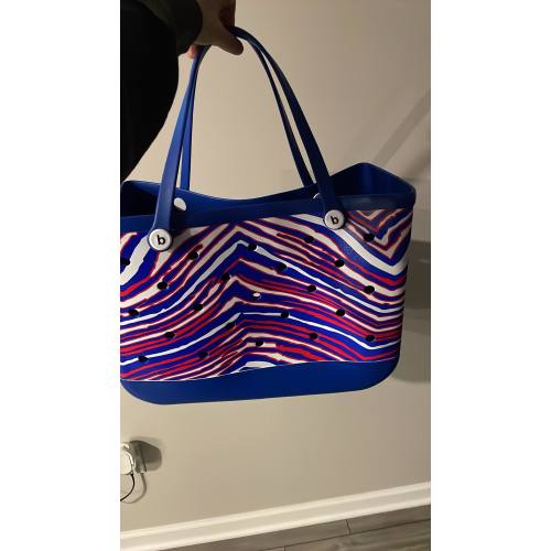 Buffalo Striped Bogg Bag