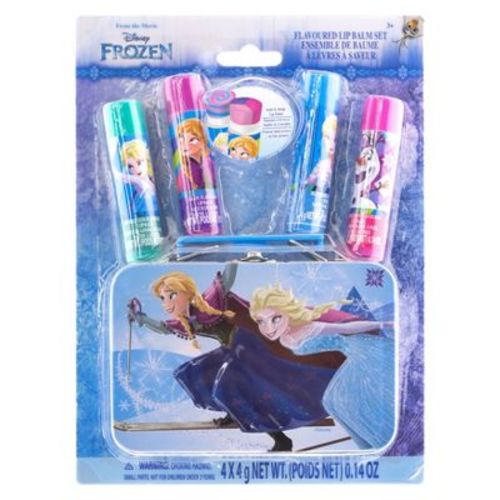 Disney Frozen Swirl Balm With Tin 4pk