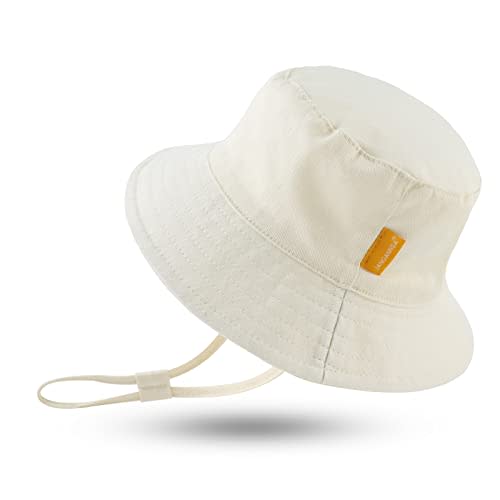 Cotton Baby Sun Hat Infant Toddler Boys Girls Bucket Hats Summer Sun Protection Kids Beach Caps