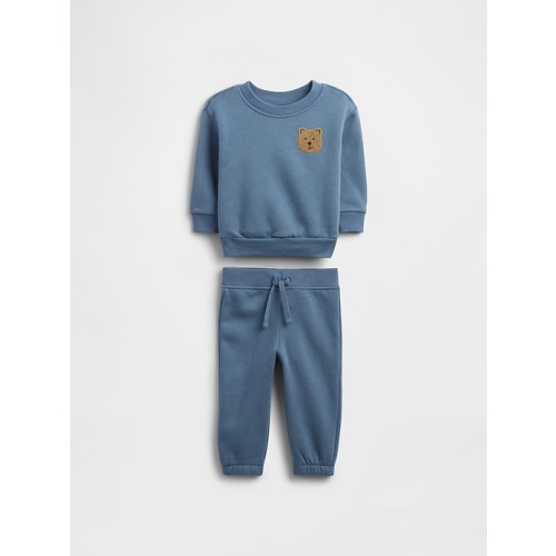 Baby Fleece Two-Piece Outfit Set