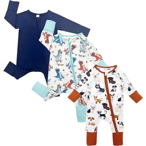 Bow Dream 3 pack Baby Boy Clothes Infant Outfits Baby girl Clothes Romper Jumpsuit Outfit 0-24 Months
