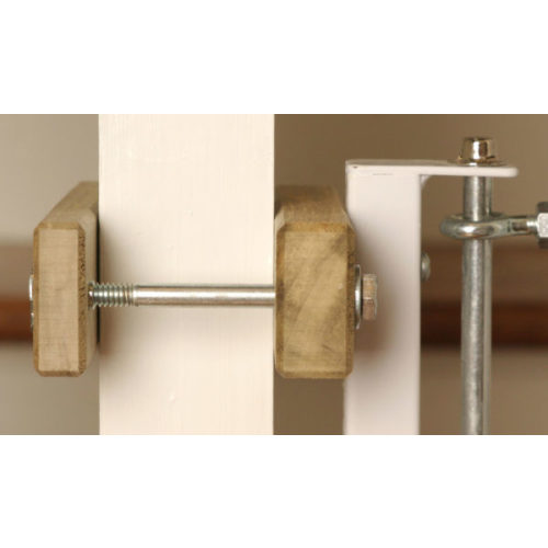 Square Gate Clamp - Solid Wood - Cardinal Gates