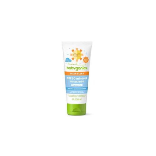 Babyganics Sheer Blend Spf 50 Mineral Sunscreen - 3 Fl Oz