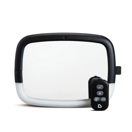 Night Light Baby In Sight Pivoting Car Mirror - Infant and Baby Products | Munchkin