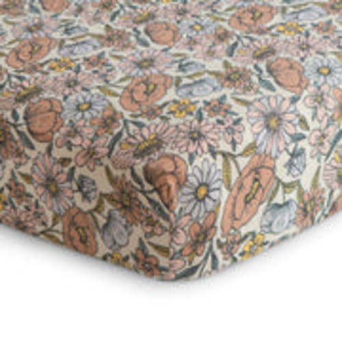 Mushie Extra Soft Muslin Crib Sheet