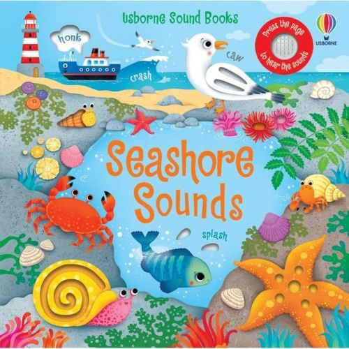 Seashore Sounds - (sound Books) By Sam Taplin (board Book)