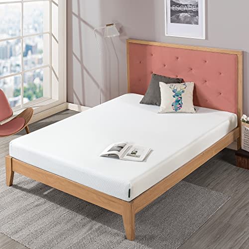 ZINUS 6 Inch Green Tea Cooling Gel Memory Foam Mattress / Cooling Gel Foam / Pressure Relieving / CertiPUR-US Certified / Bed-in-a-Box, Twin, White